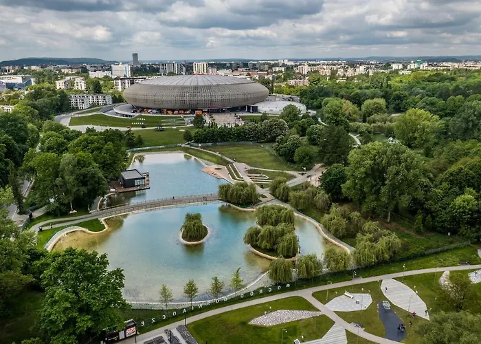 Tauron Arena Apartment With Garage - Krakow Lema